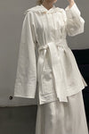 SAMUEL GUI YANG Valentina linen and cotton coat CO03-2
